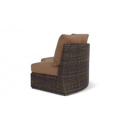Lloyd Flanders™ Largo Right Arm Curved Sofa Sectional - Canvas Natural