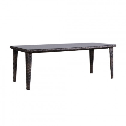 Lloyd Flanders - Largo 86" Rectangular Umbrella Dining Table