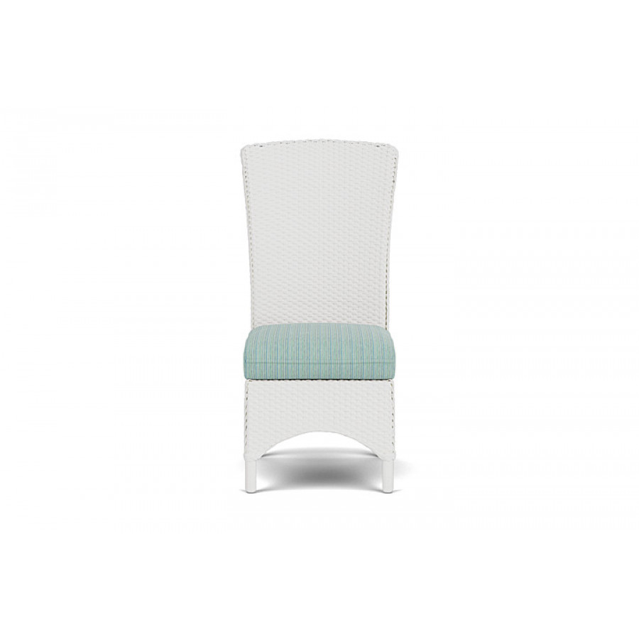 Lloyd Flanders™ Mandalay Armless Dining Chair - Matte White