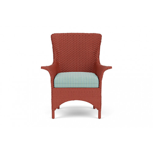 Lloyd Flanders™ Mandalay Dining Armchair - Terracotta