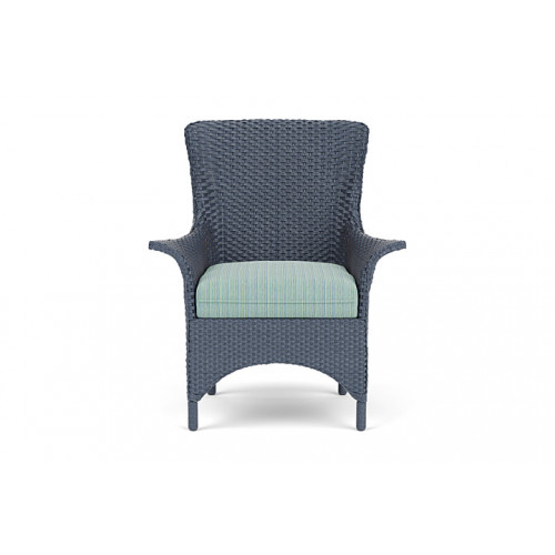 Lloyd Flanders™ Mandalay Dining Armchair - Denim Blue