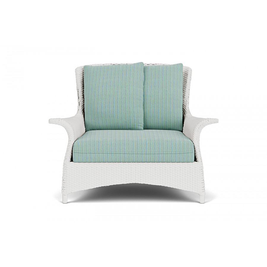 Lloyd Flanders™ Mandalay Chair and a Half - Matte White