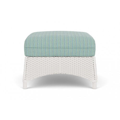 Lloyd Flanders™ Mandalay Ottoman  - White