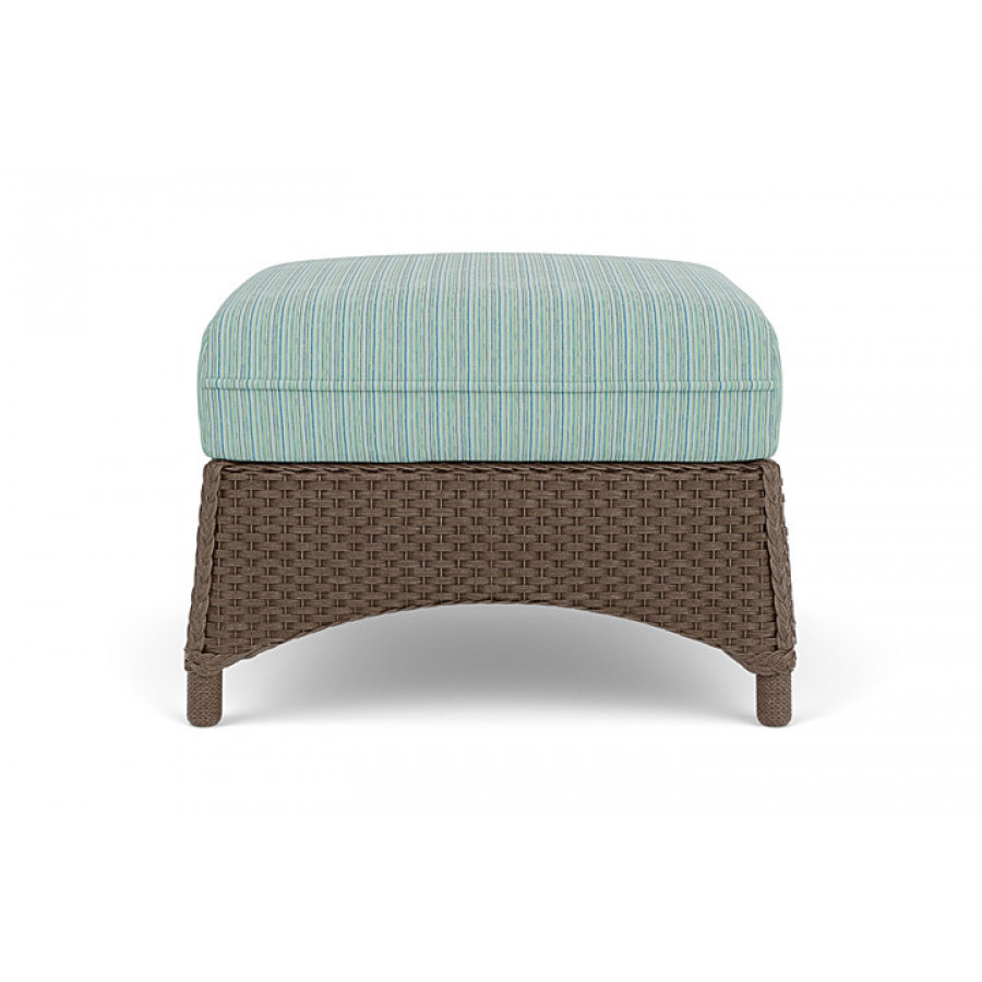 Lloyd Flanders™ Mandalay Ottoman  - Bark