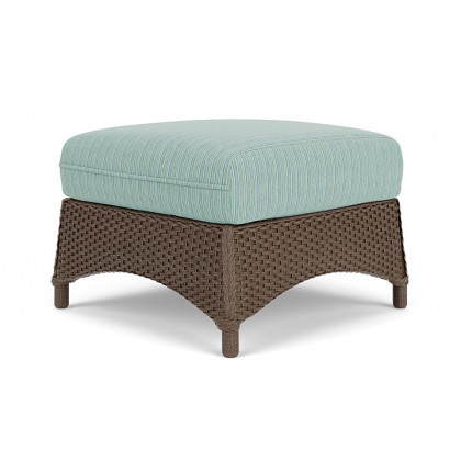 Lloyd Flanders™ Mandalay Ottoman  - Bark