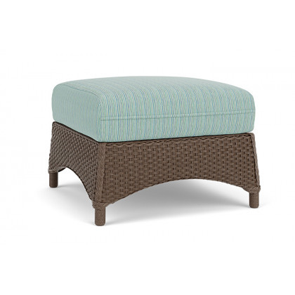 Lloyd Flanders™ Mandalay Ottoman  - Bark