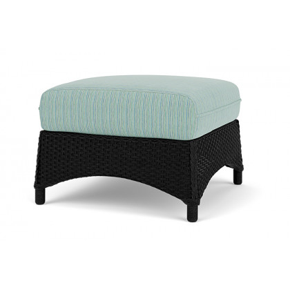 Lloyd Flanders™ Mandalay Ottoman  - Ebony