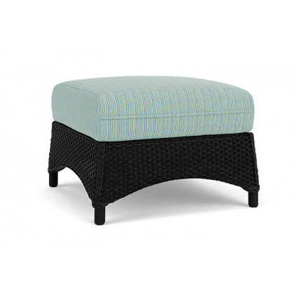 Lloyd Flanders™ Mandalay Ottoman  - Ebony