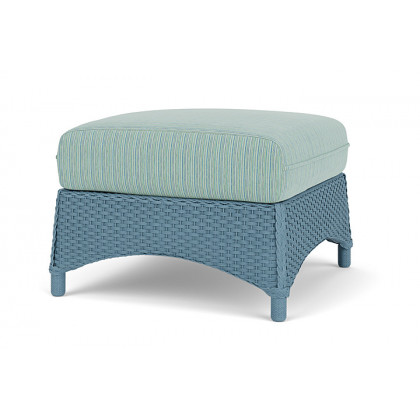 Lloyd Flanders™ Mandalay Ottoman  - Stillwater