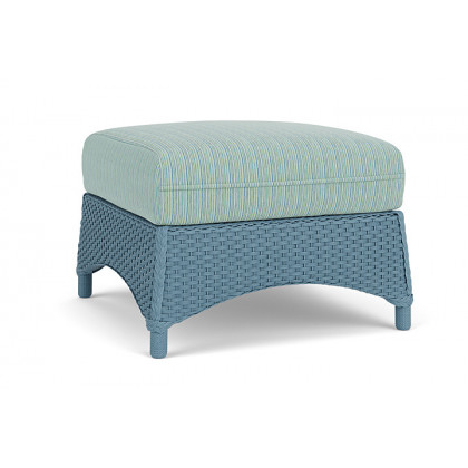 Lloyd Flanders™ Mandalay Ottoman  - Stillwater