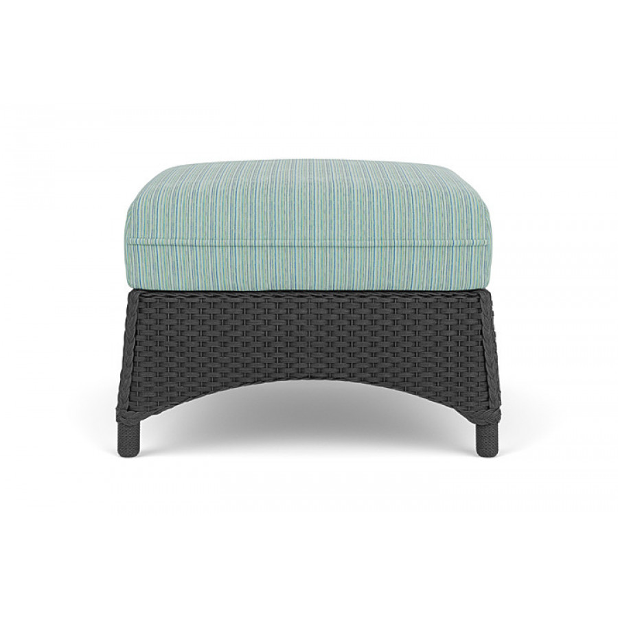 Lloyd Flanders™ Mandalay Ottoman  - Charcoal