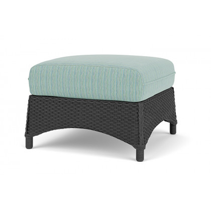Lloyd Flanders™ Mandalay Ottoman  - Charcoal