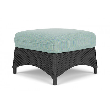 Lloyd Flanders™ Mandalay Ottoman  - Charcoal