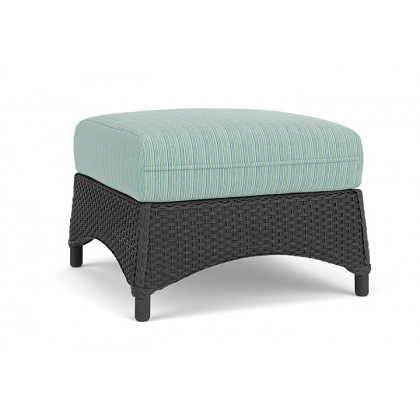 Lloyd Flanders™ Mandalay Ottoman  - Charcoal