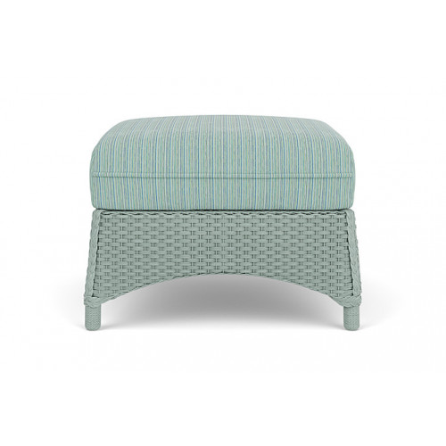 Lloyd Flanders™ Mandalay Ottoman  - Sea Glass