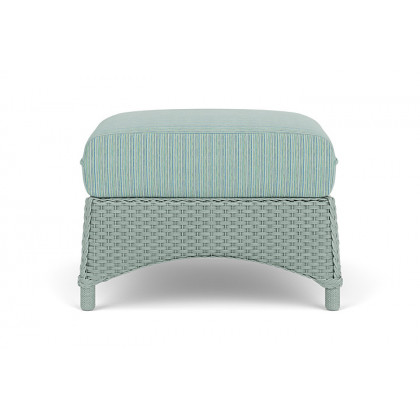 Lloyd Flanders™ Mandalay Ottoman  - Sea Glass