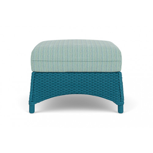 Lloyd Flanders™ Mandalay Ottoman  - Peacock