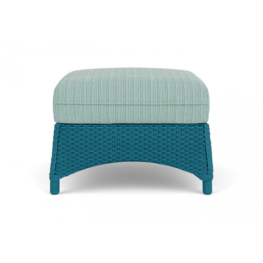 Lloyd Flanders™ Mandalay Ottoman  - Peacock