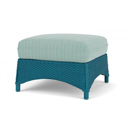 Lloyd Flanders™ Mandalay Ottoman  - Peacock