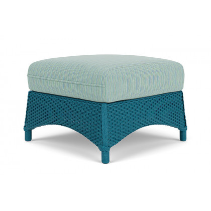 Lloyd Flanders™ Mandalay Ottoman  - Peacock