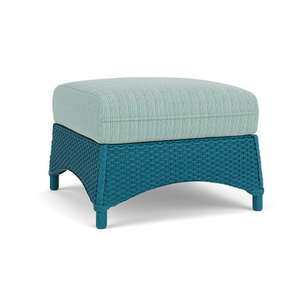 Lloyd Flanders™ Mandalay Ottoman  - Peacock
