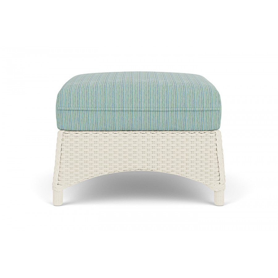 Lloyd Flanders™ Mandalay Ottoman  - Ivory
