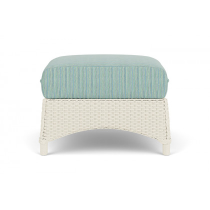 Lloyd Flanders™ Mandalay Ottoman  - Ivory