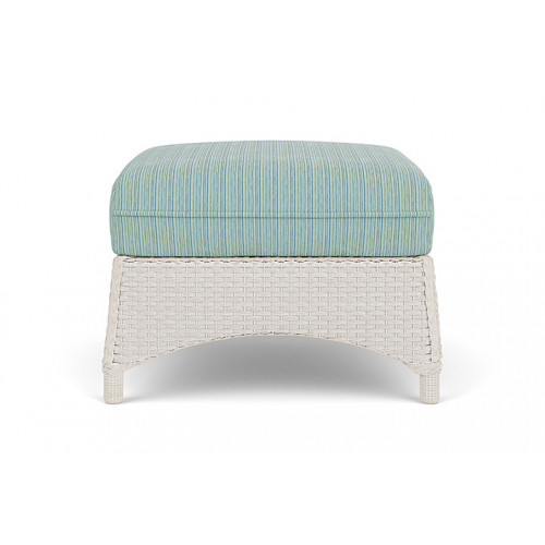 Lloyd Flanders™ Mandalay Ottoman  - Antique White