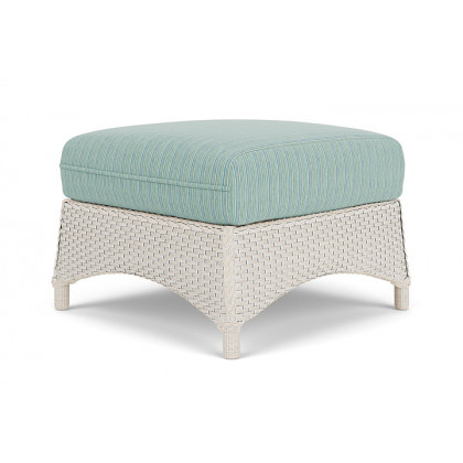 Lloyd Flanders™ Mandalay Ottoman  - Antique White