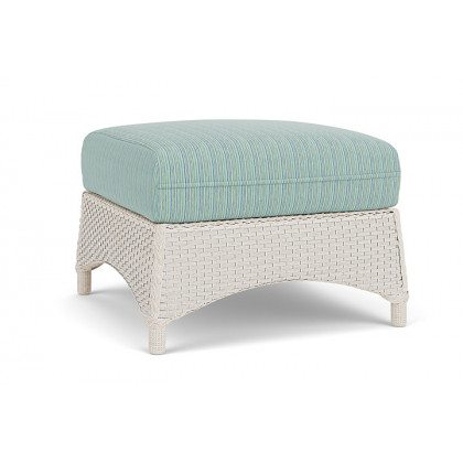 Lloyd Flanders™ Mandalay Ottoman  - Antique White