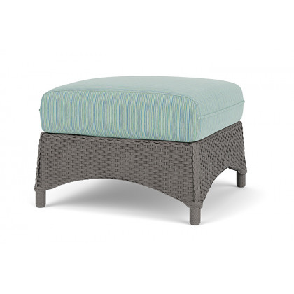 Lloyd Flanders™ Mandalay Ottoman  - Pewter