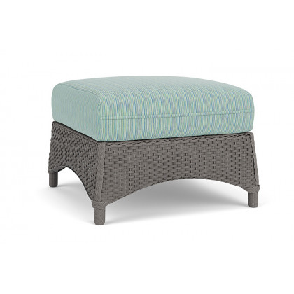 Lloyd Flanders™ Mandalay Ottoman  - Pewter