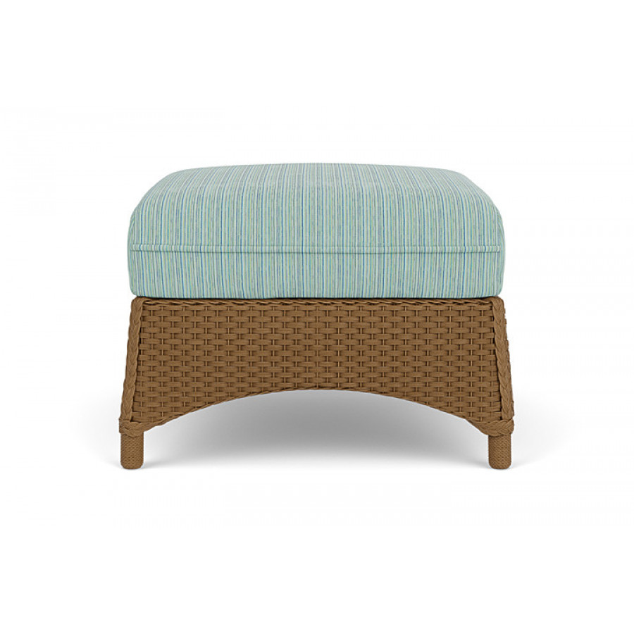 Lloyd Flanders™ Mandalay Ottoman  - Hickory