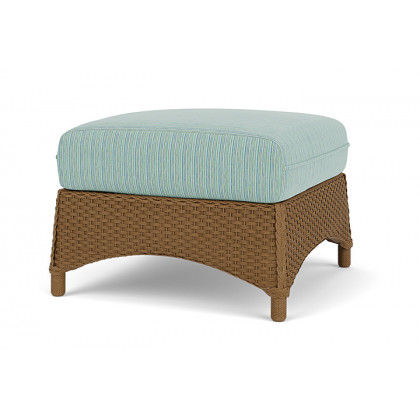 Lloyd Flanders™ Mandalay Ottoman  - Hickory