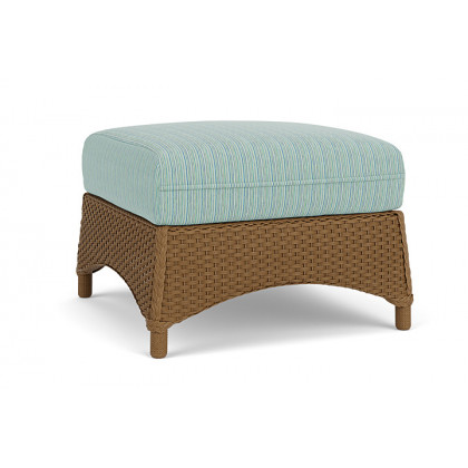 Lloyd Flanders™ Mandalay Ottoman  - Hickory