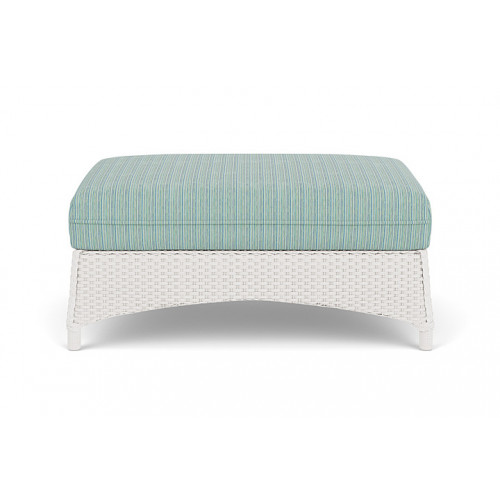 Lloyd Flanders™ Mandalay Large Ottoman - White