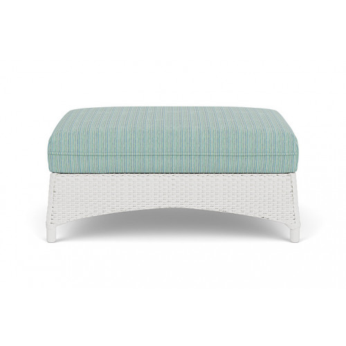 Lloyd Flanders™ Mandalay Large Ottoman - Matte White