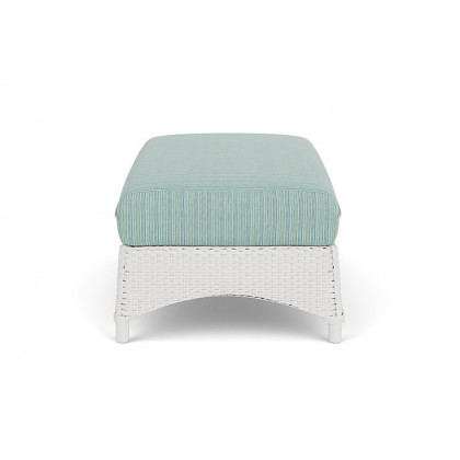 Lloyd Flanders™ Mandalay Large Ottoman - Matte White