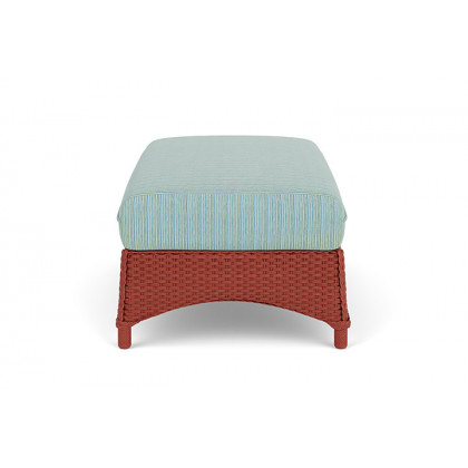 Lloyd Flanders™ Mandalay Large Ottoman - Terracotta