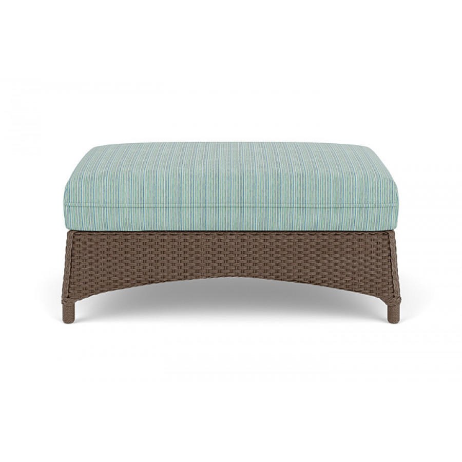 Lloyd Flanders™ Mandalay Large Ottoman - Bark