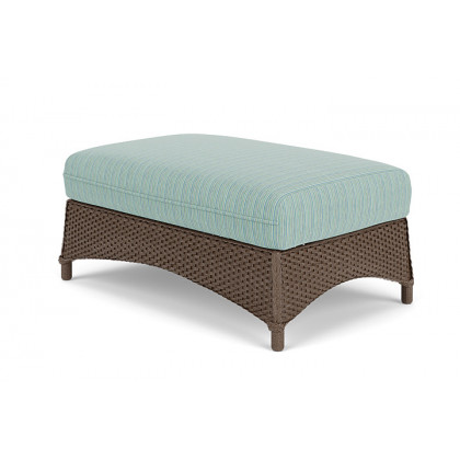 Lloyd Flanders™ Mandalay Large Ottoman - Bark
