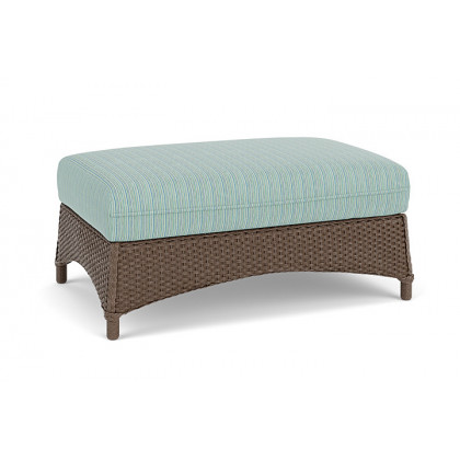 Lloyd Flanders™ Mandalay Large Ottoman - Bark