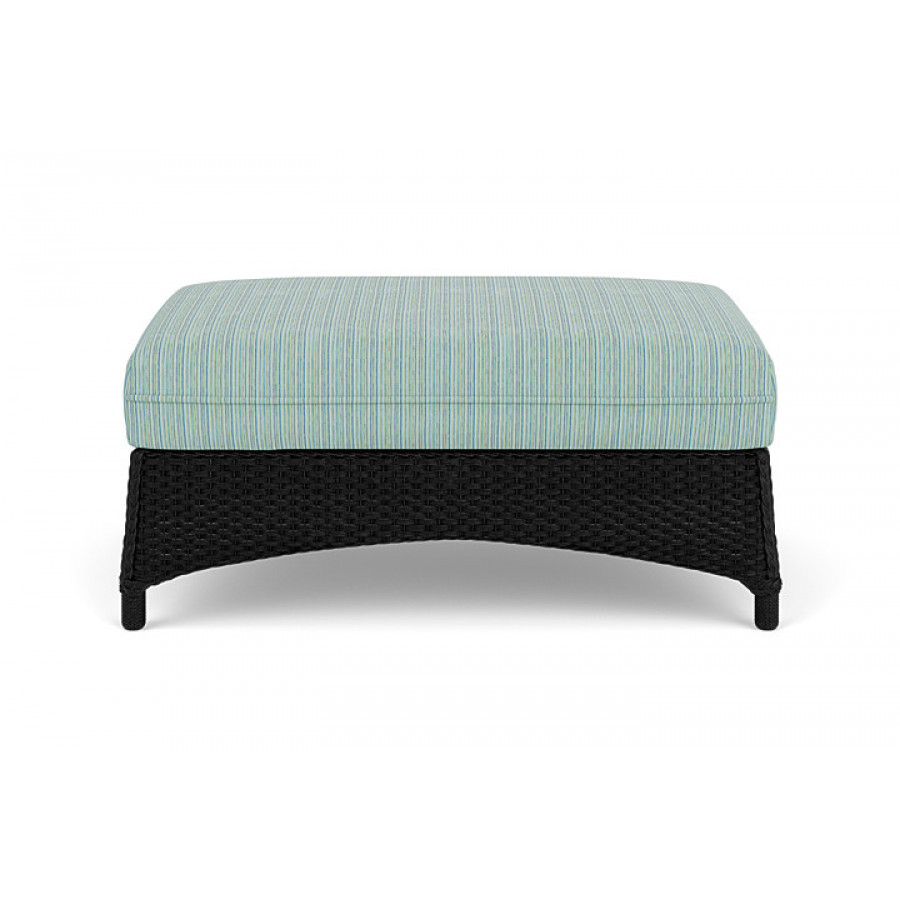 Lloyd Flanders™ Mandalay Large Ottoman - Ebony