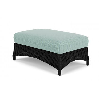 Lloyd Flanders™ Mandalay Large Ottoman - Ebony