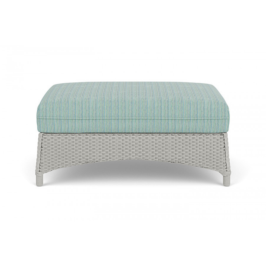 Lloyd Flanders™ Mandalay Large Ottoman - Platinum