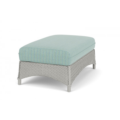 Lloyd Flanders™ Mandalay Large Ottoman - Platinum