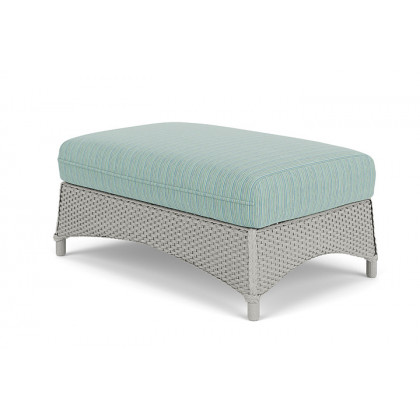 Lloyd Flanders™ Mandalay Large Ottoman - Platinum