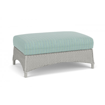 Lloyd Flanders™ Mandalay Large Ottoman - Platinum