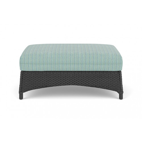 Lloyd Flanders™ Mandalay Large Ottoman - Charcoal