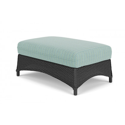 Lloyd Flanders™ Mandalay Large Ottoman - Charcoal